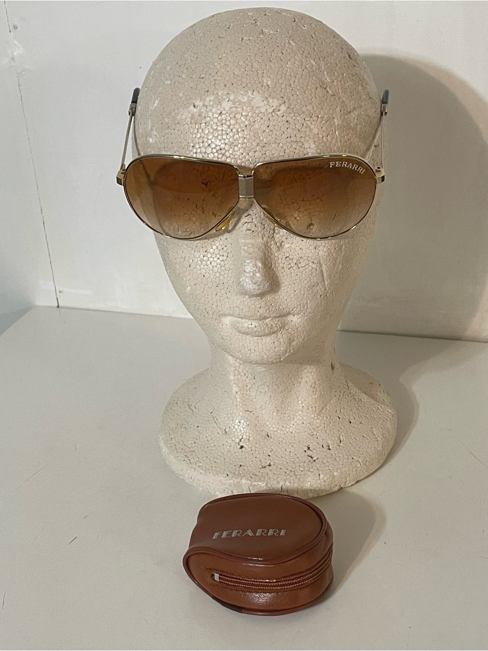 Vintage Ferrari Foldable Sunglasses